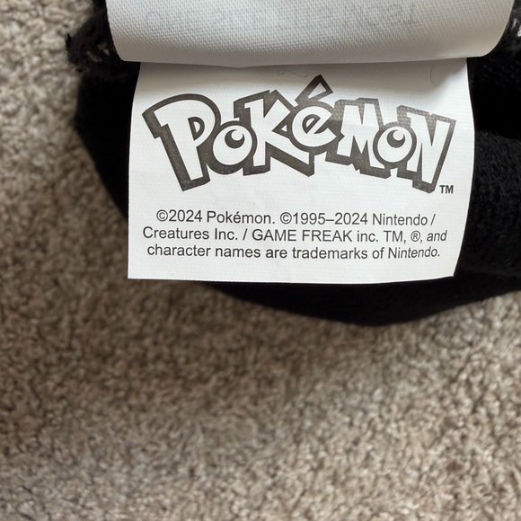 Pokemon Kids Hat with Black and Multicolor Design - Picture 4 of 4